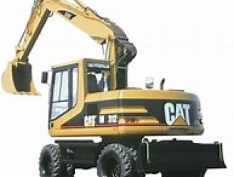 CAT  M312 kolový